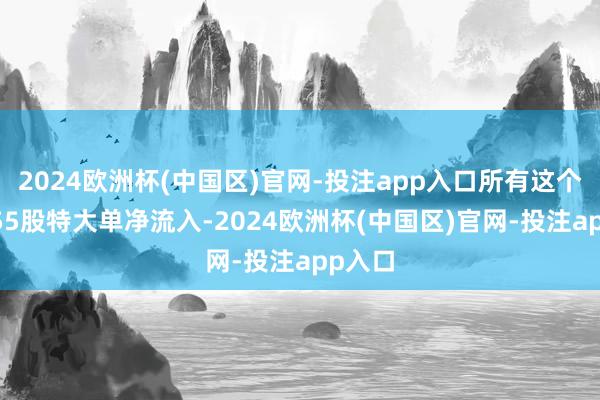 2024欧洲杯(中国区)官网-投注app入口所有这个词1755股特大单净流入-2024欧洲杯(中国区)官网-投注app入口